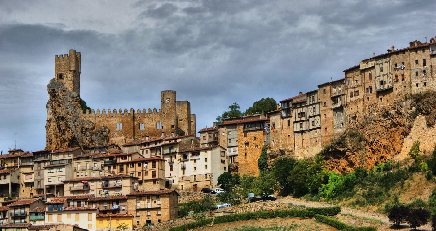 Vista panorámica de Frías.