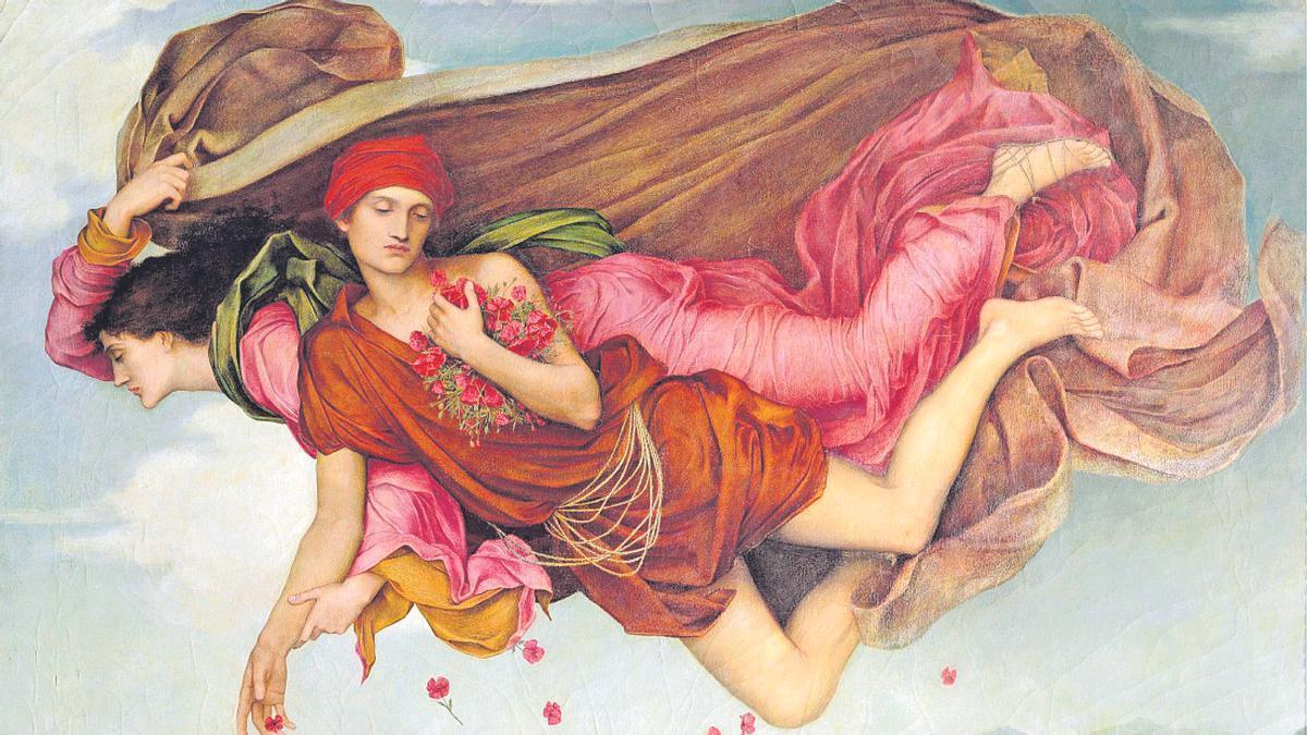 'Night and sleep' de la pintora anglesa Evelyn de Morgan.