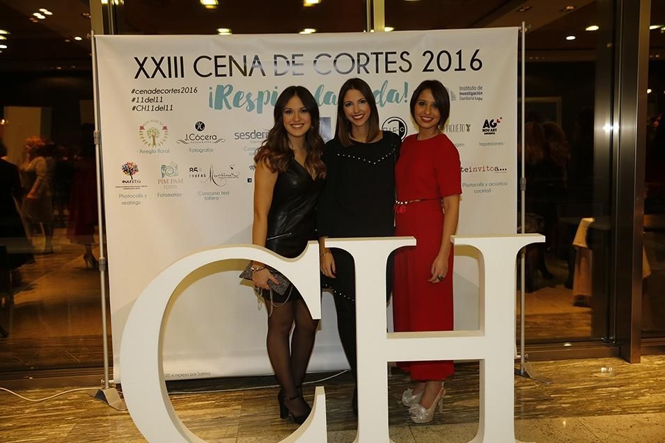 Cena anual Cortes de Honor 2016