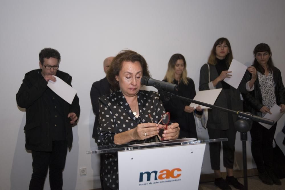 Artistas gallegos reivindican el MAC