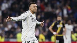 Gol de Kylian Mbappé frente al Rayo Vallecano