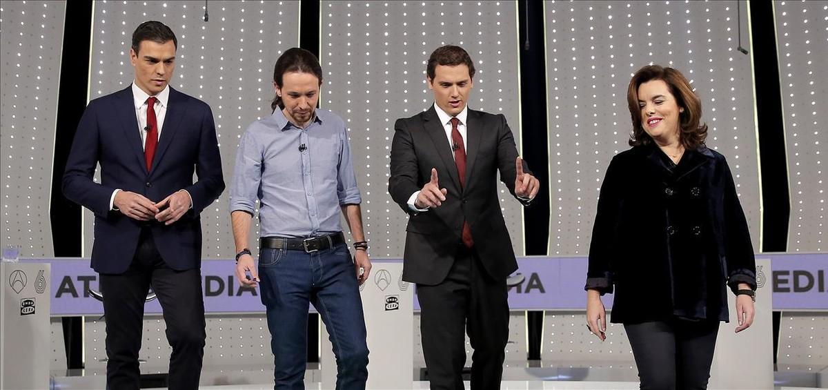 tecnicomadrid32094288 madrid  07 12 2015  pol tica  debate a cuatro en a