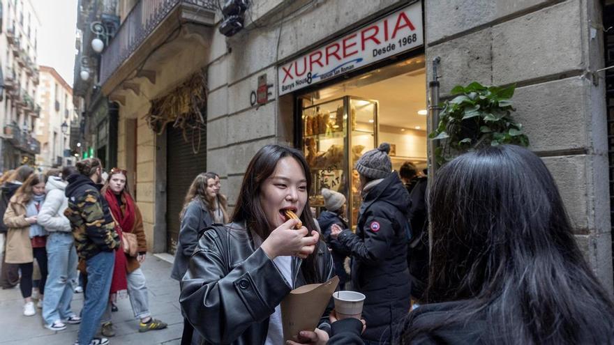 Aquesta és la xurreria de Barcelona que surt a les guies de Corea