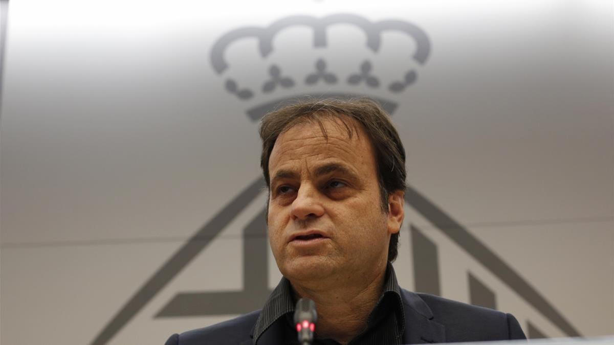 Jaume Asens, en rueda de prensa en el ayuntamiento este martes.