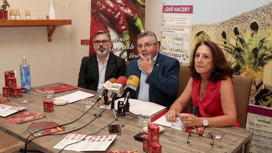 Crean en Plasencia un proyecto turístico con el pimentón como protagonista