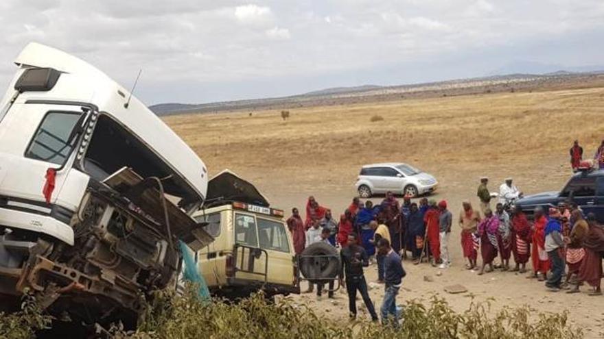 En el accidente fallecieron tres turistas malagueñas y un amigo que viajaba con ellas.
