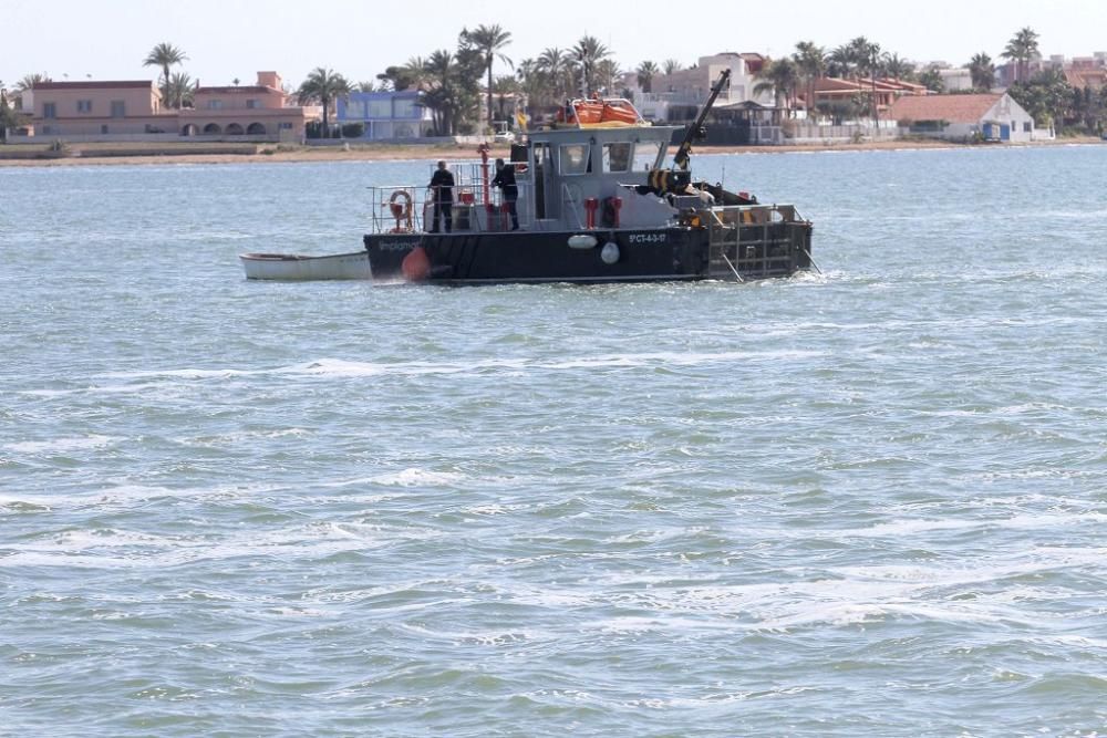 Oficiales de la OTAN comprueban el potencial de los sistemas de detección submarina de la UPCT en el Mar Menor