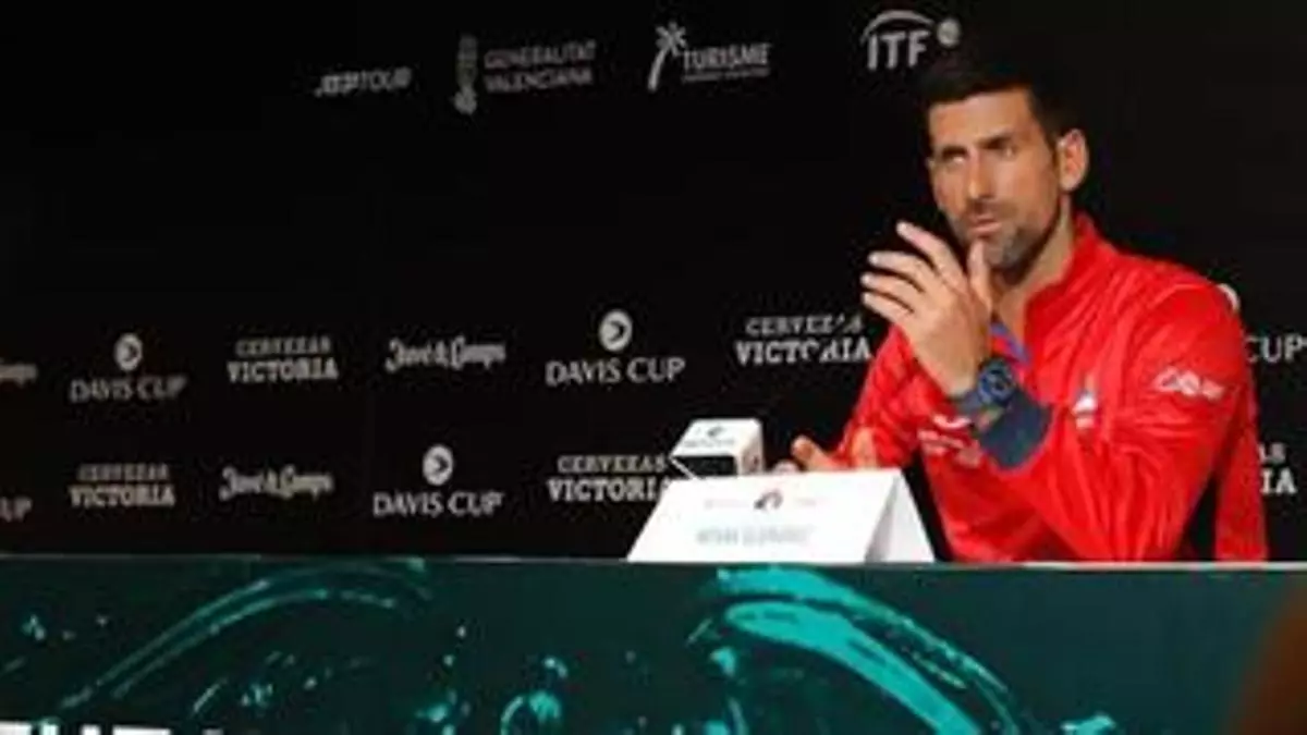 Djokovic: "Para Serbia, es mejor que no esté aquí Alcaraz"