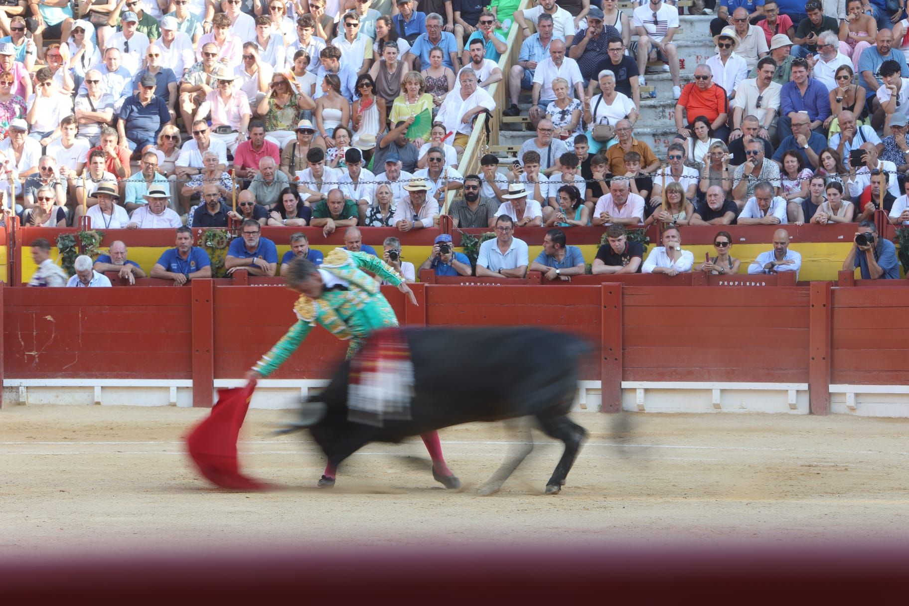 Así ha sido la tarde de Toros de Victorino Martín para Manuel Escribano, en solitario, en Alicante