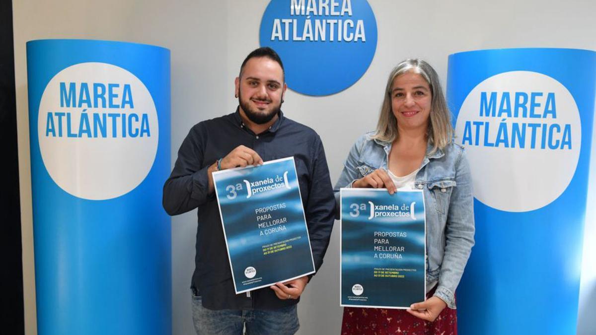 Rodrigo Gil y María García en la presentación del programa.   | // V. ECHAVE