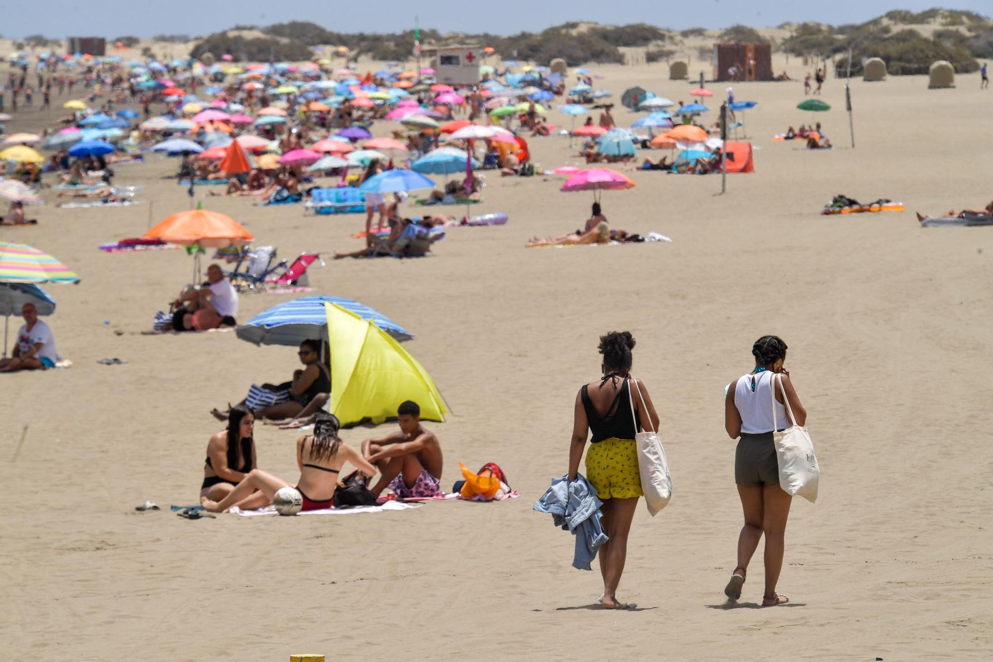 Ola de calor en Gran Canaria (16/07/2021)