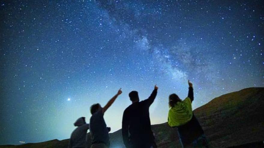 El cielo de Fuerteventura desde la Casa de los Coroneles