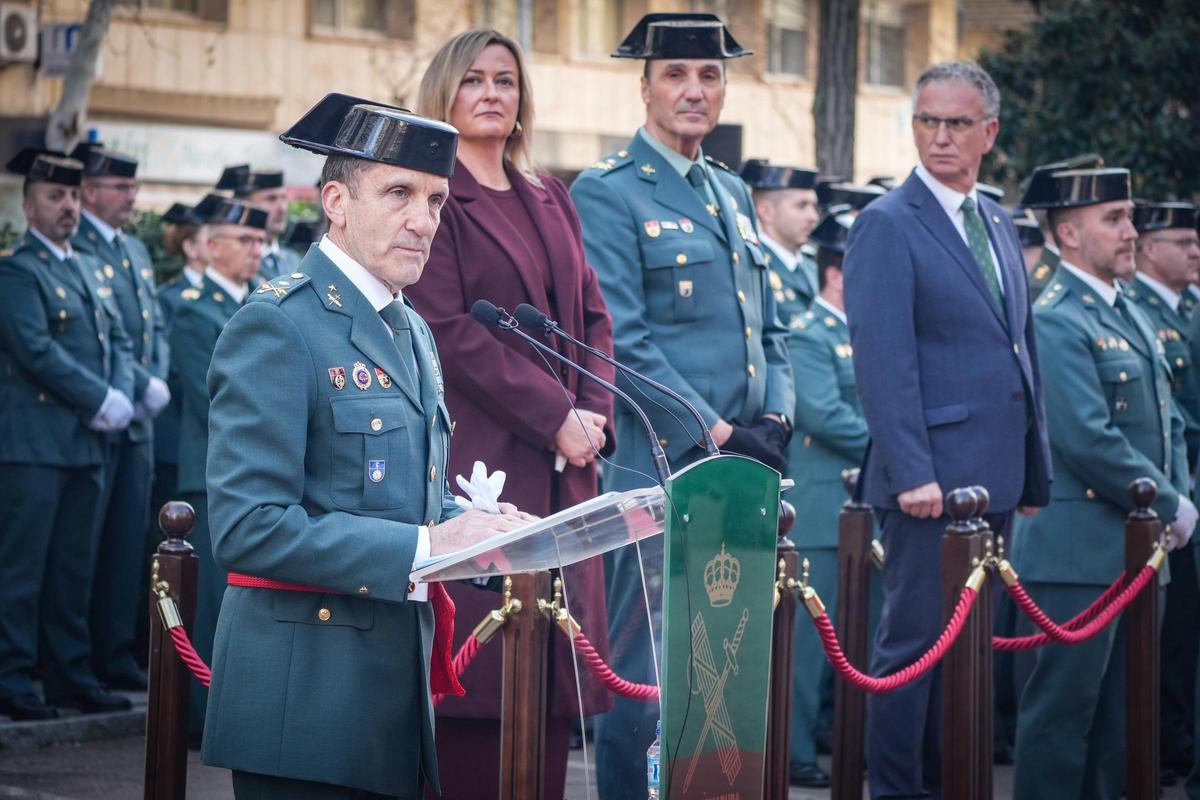 José Manuel Santiago Marín toma posesión del mando de la 3ª Zona en Extremadura