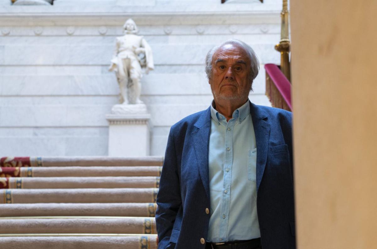 El cineasta y escritor Manuel Gutiérrez Aragón.