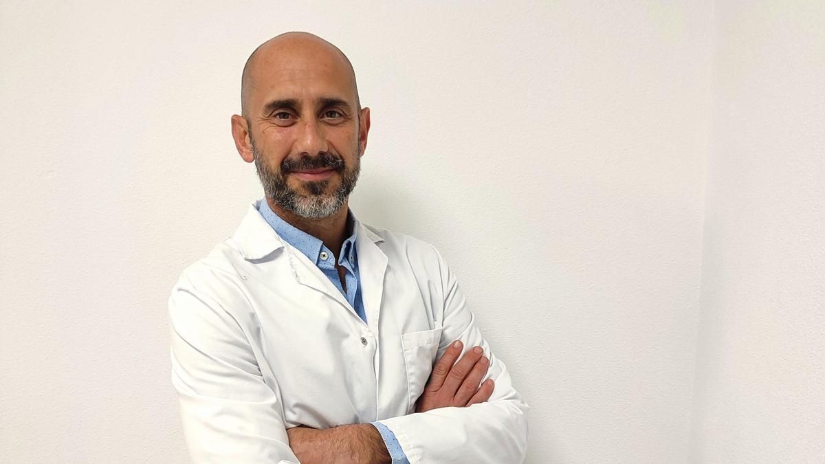 Doctor Alcaraz, jefe del servcio de Pediatría del Hospital Quirónsalud Murcia