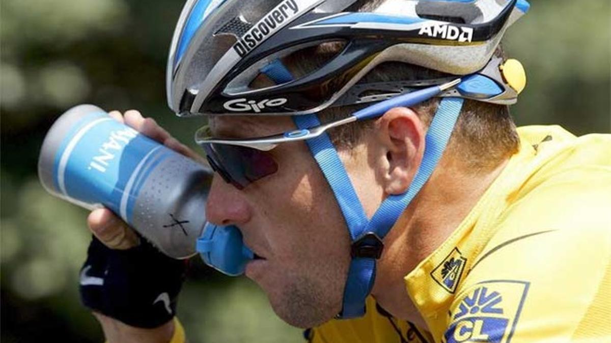Armstrong, en su etapa como ciclista