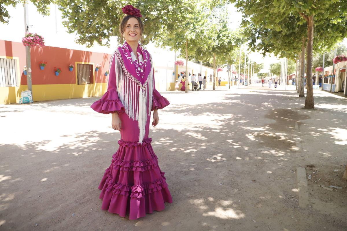 Mari Carmen Sánchez, con confección y diseño propio