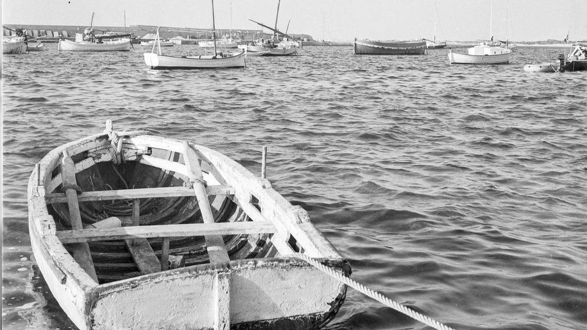S’Estany, en una foto de 1972.