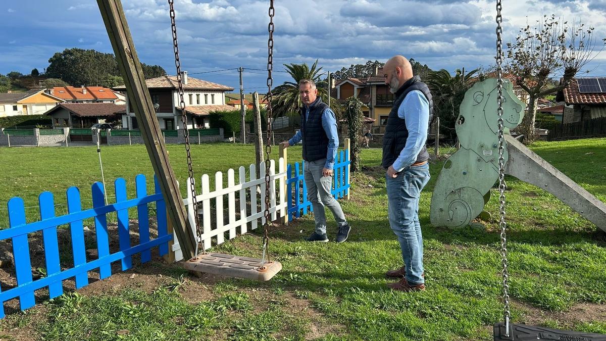 Paulo García –derecha– y Alejandro Alonso.