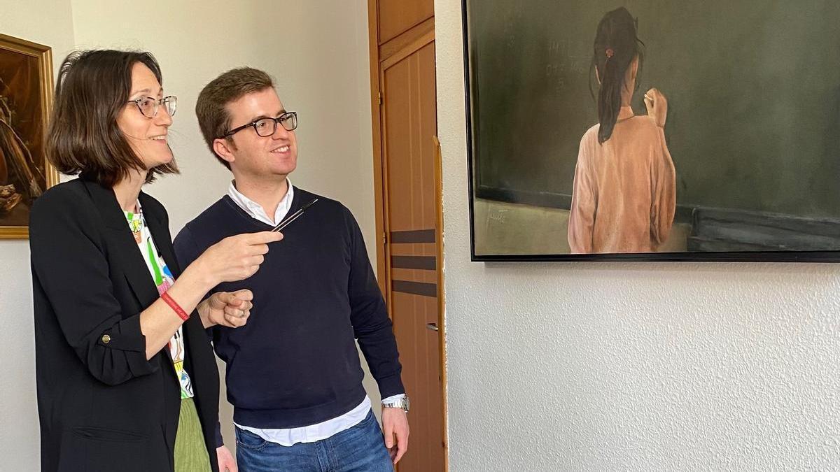 La edil Cintia Ordóñez.