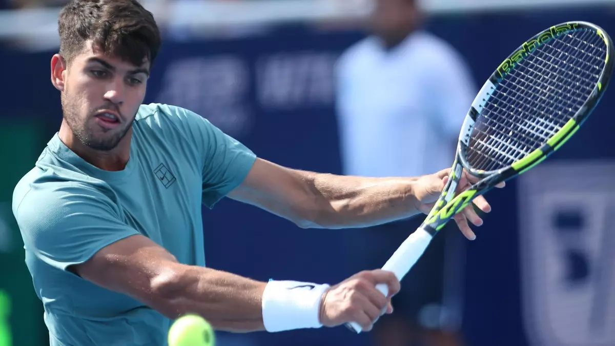 Alcaraz sofoca la reacción de Rublev para alcanzar las semifinales de Cincinnati