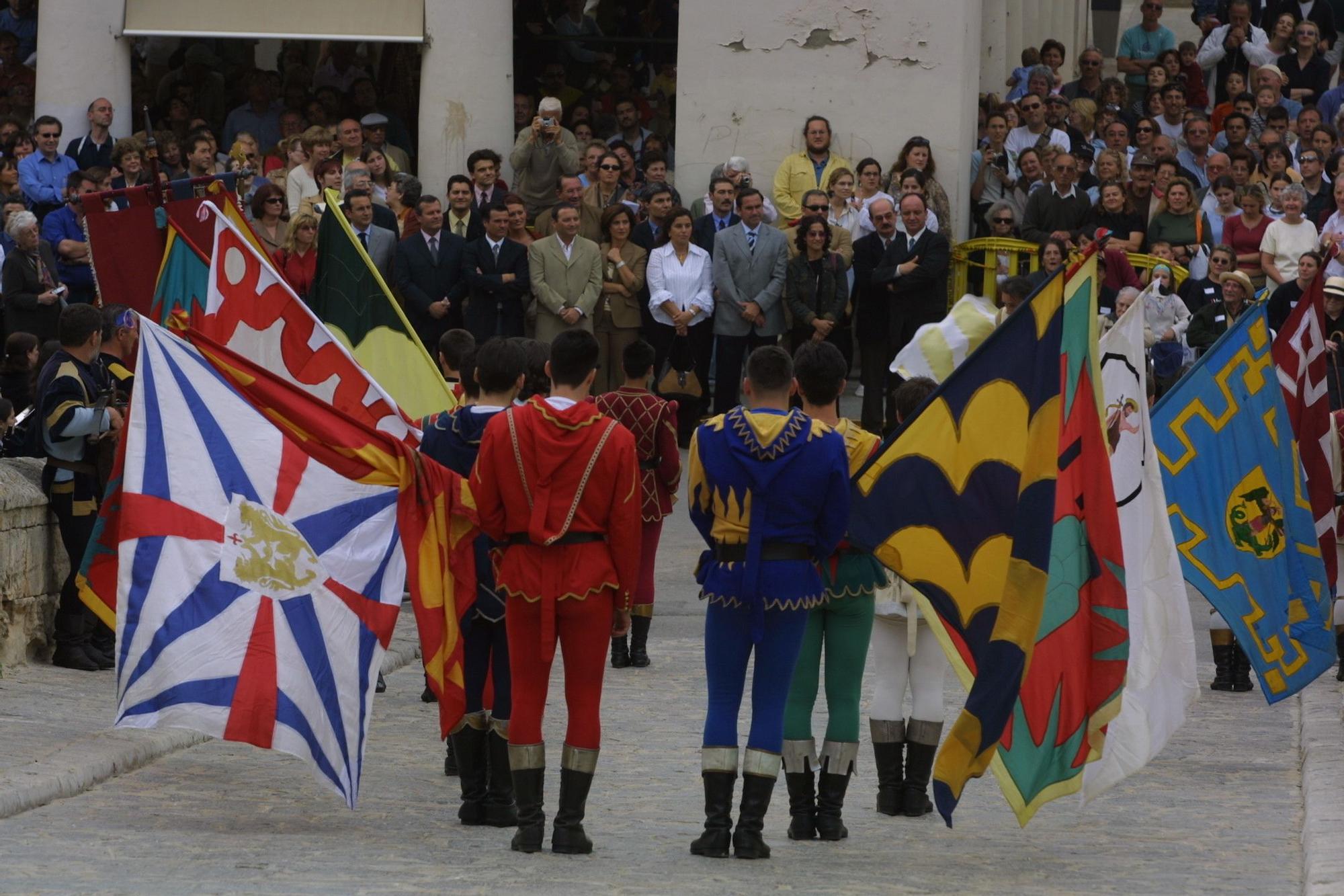 Edición de 2003 de la Feria Medieval de Ibiza.