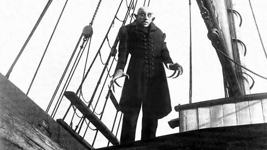 Fotograma del ´Nosferatu´ de F. W. Murnau, de 1922.