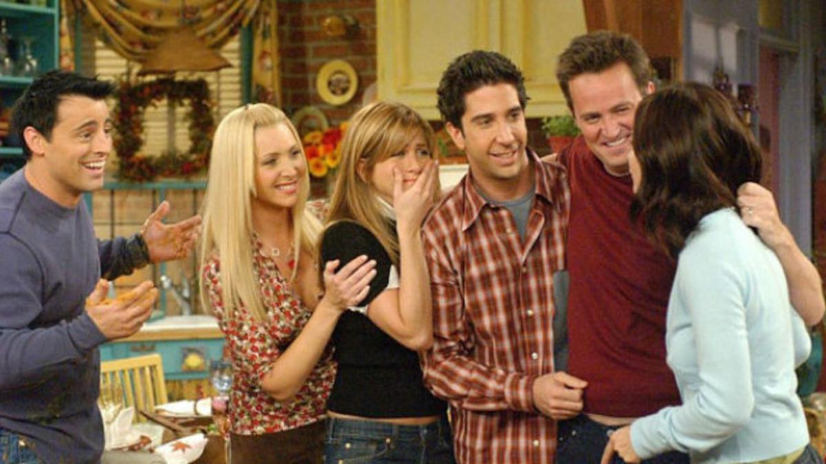 Joey, Phoebe, Rachel, Ross, Chandler y Mónica, los protagonistas de 'Friends'.