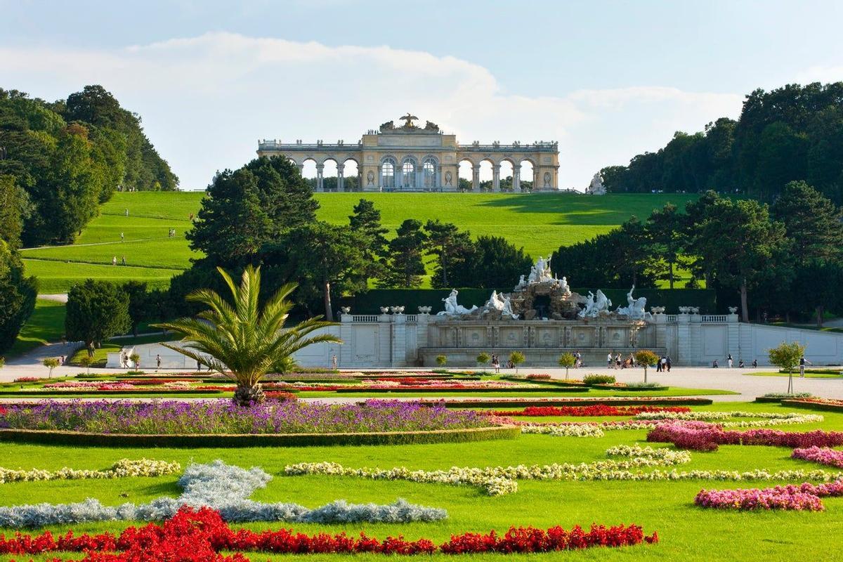 Jardines del Palacio de Schönbrunn, Viena