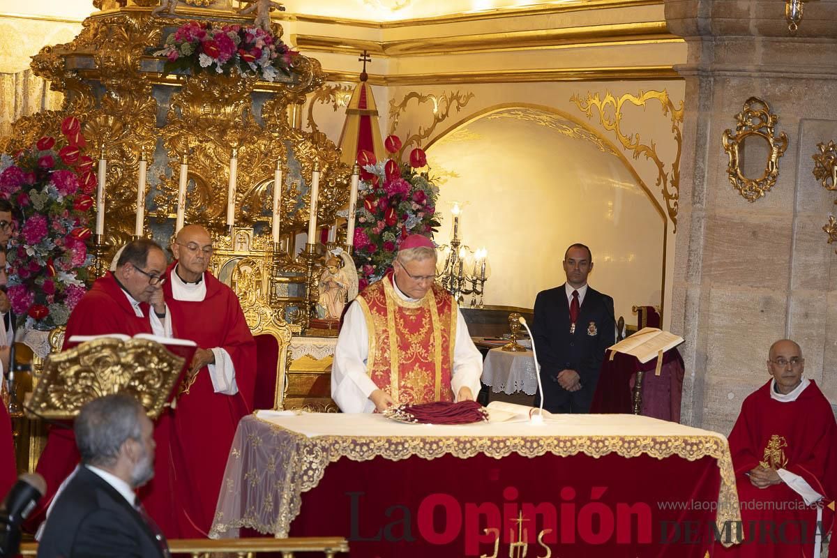 Así se ha vivido en Caravaca la clausura del Quinario de la Vera Cruz