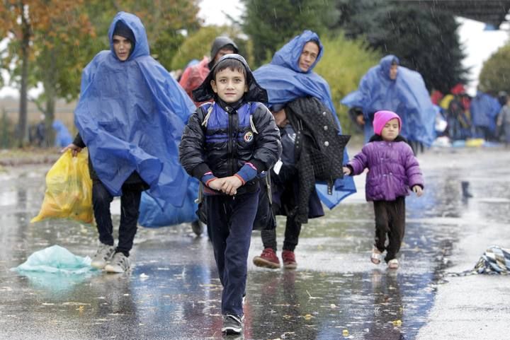 La frontera entre Croacia y Eslovenia ha vivido momentos de tensión por los deseos de los refugiados de atravesarla