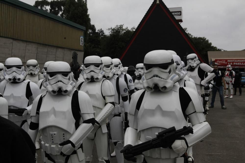 Desfile de "Starwars" en Metrópoli