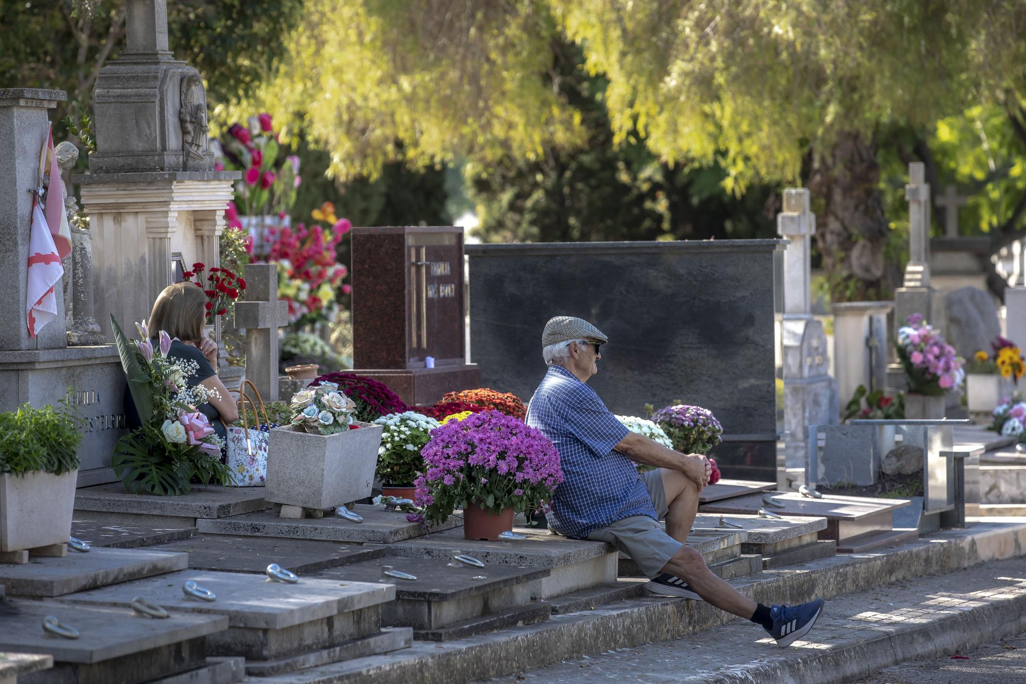 Tots Sants en el cementerio de Palma