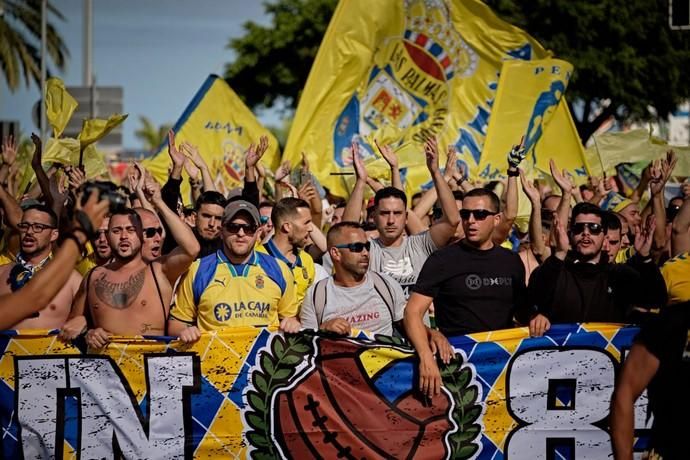 El hervor de la afición en el Derbi CD Tenerife- UD Las Palmas