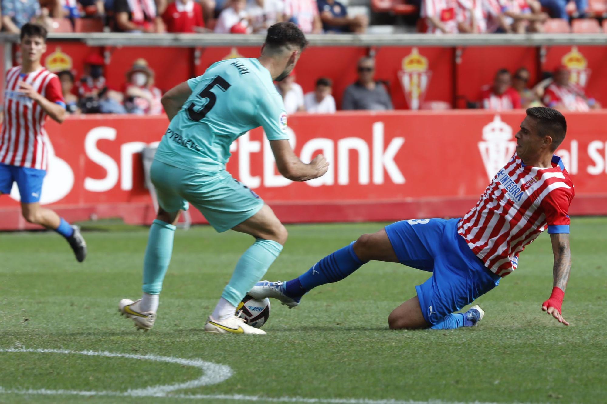 En imágenes: El Sporting se divierte ante el Andorra