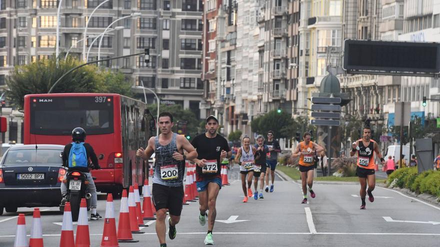 Una maratón en A Coruña para no llegar a tiempo