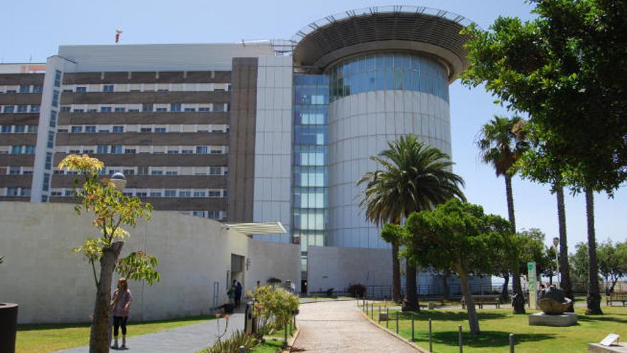 Fachada del Hospital Universitario de Canarias (HUC).