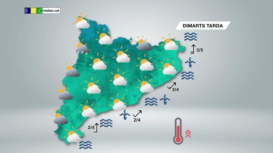 Comença l&#039;escalada dels termòmetres: el cap de setmana passaran dels 25 ºC