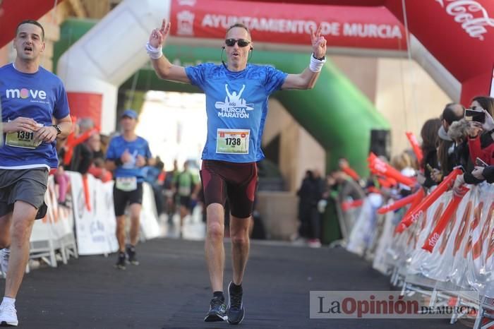 Maratón de Murcia: llegadas (III)