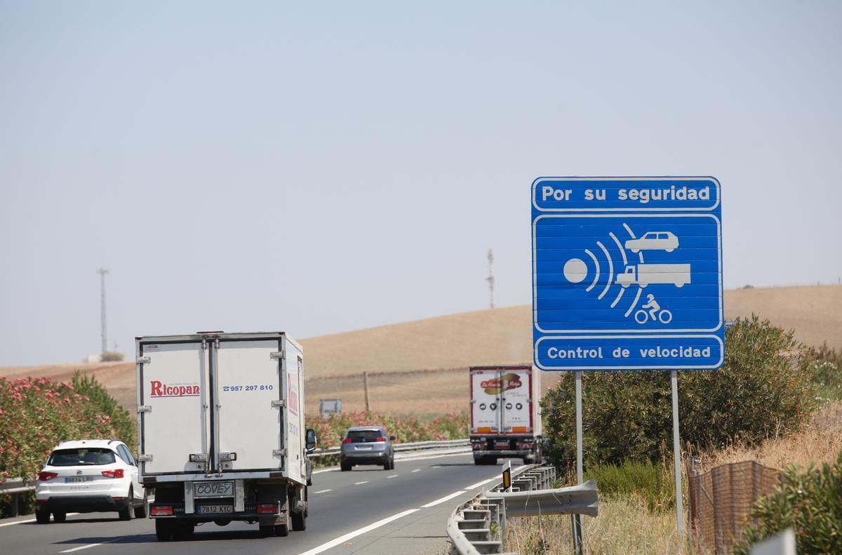 Radar ubicado en la Cuesta del Espino.