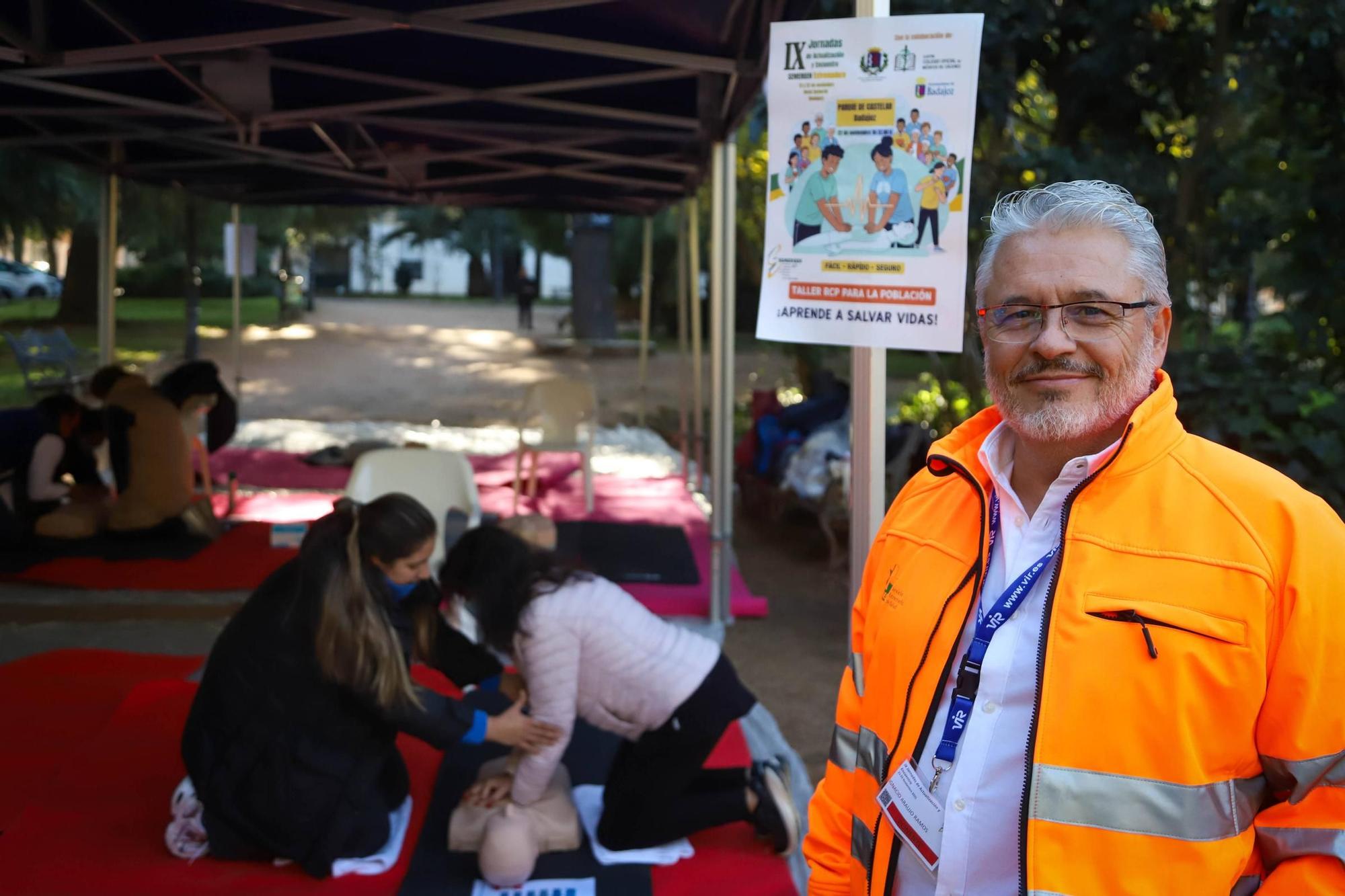 Ignacio Araujo, presidente de Semergen, sociedad de médicos que organiza el taller en Badajoz.