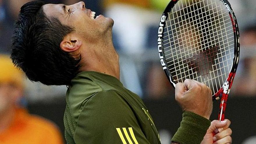 Verdasco tras su victoria.