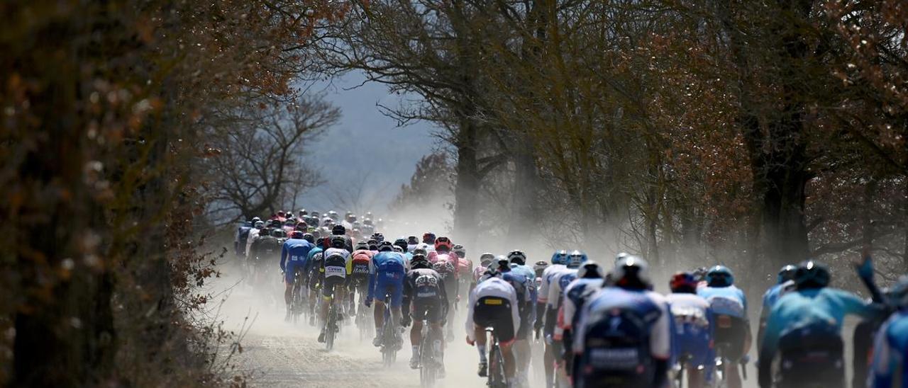 Imagen de la Strade Bianche 2022.