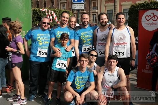 Corredores en la Run For Parkinson