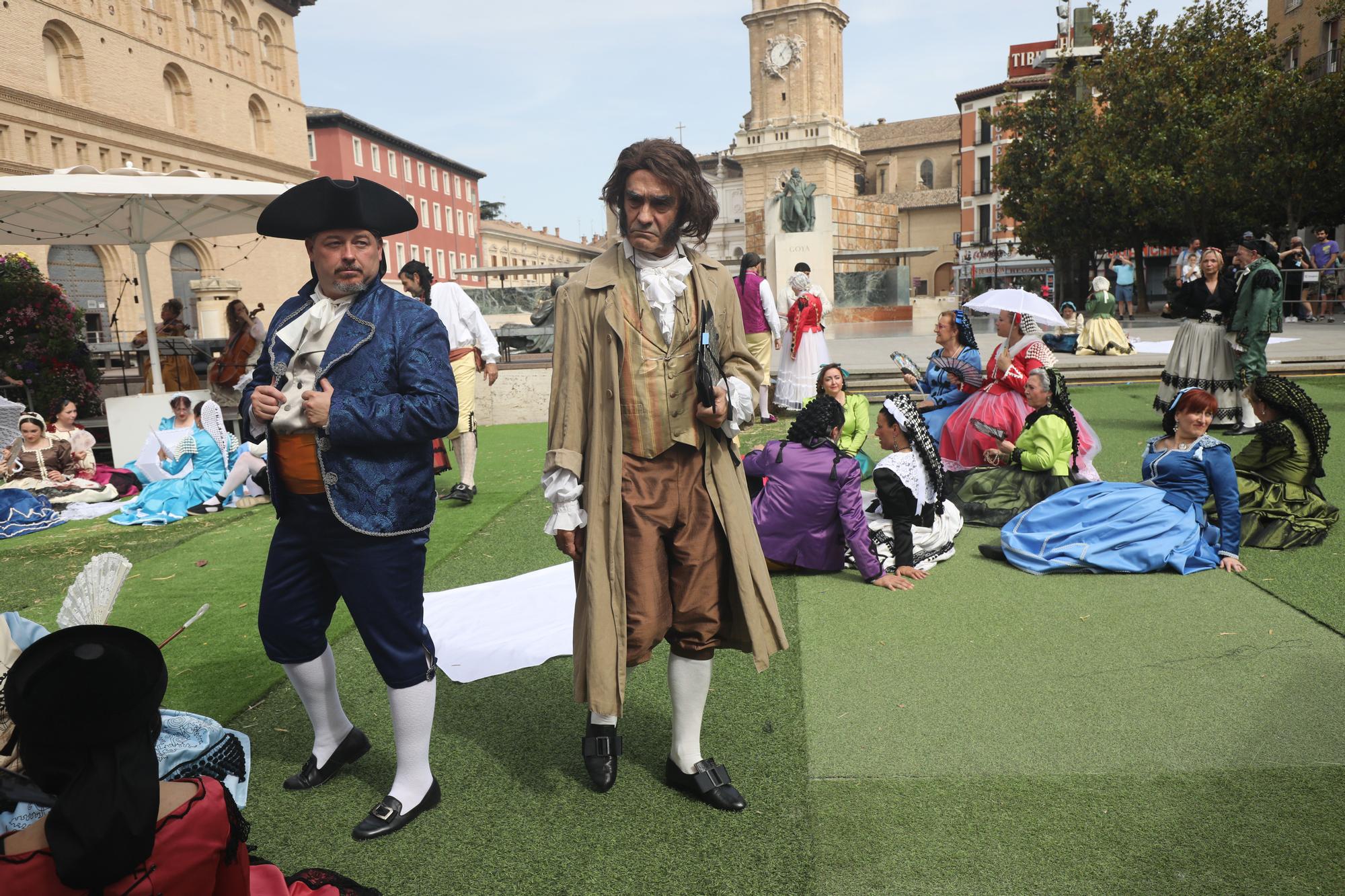 Segunda jornada de las Fiestas Goyescas de Zaragoza