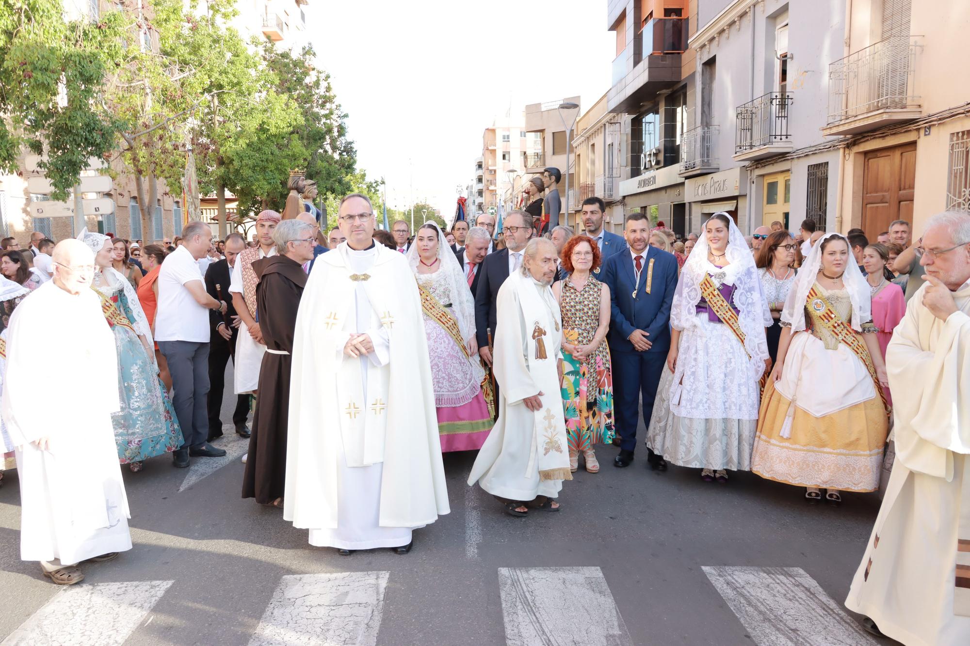 Las fotos de la 'baixà' de la Mare de Déu de Gràcia en Vila-real