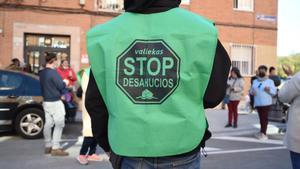 Archivo - Un activista de STOP Desahucios