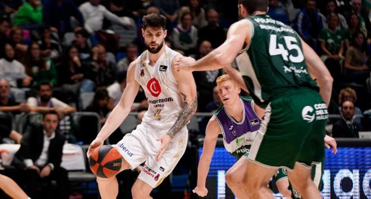 Santi Yusta, en su última visita al Carpena con el Casademont Zaragoza.