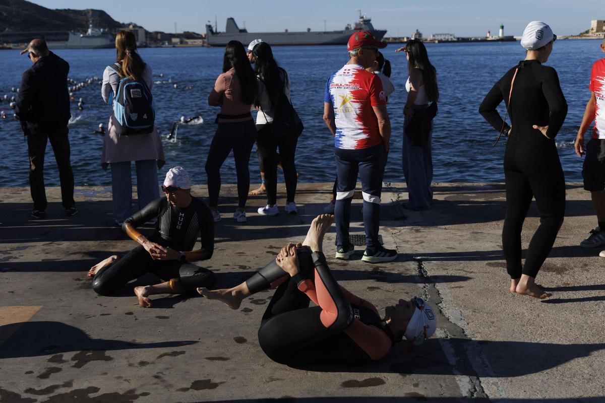 Las mejores imágenes del triatlón de Cartagena