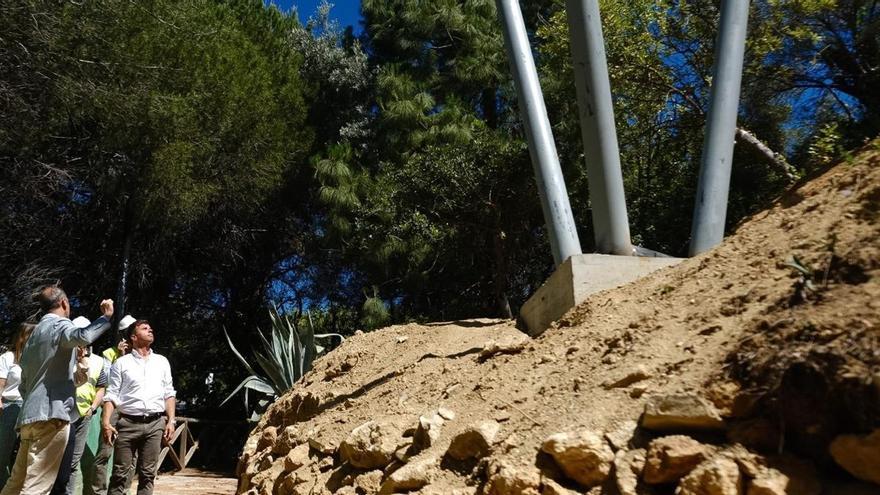 La obra del centro de usos de El Calvario, en Marbella, al 30 por ciento de ejecución